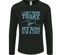 Il Mio Braccio È IN Un Lanciare da Pesca Pescatore Uomo Maniche