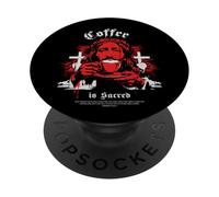 Il mio caffè è sacro con scritta in lingua tedesca PopSockets PopGrip Adesivo