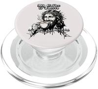 Il mio caffè è sacro con scritta in lingua tedesca PopSockets PopGrip per MagSafe