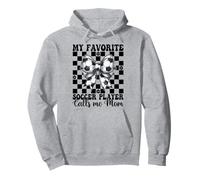 Il mio calciatore preferito mi chiama mamma mamma festa della mamma Felpa con Cappuccio