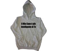 Il Mio Cane e piu Felpa con Cappuccio Bambino Simpatica