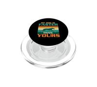 Il mio cane è più veloce del tuo - Cane levriero amante dei levrieri PopSockets PopGrip per MagSafe