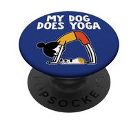 IL MIO CANE FA YOGA PopSockets PopGrip Adesivo