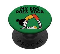 IL MIO CANE FA YOGA PopSockets PopGrip Adesivo