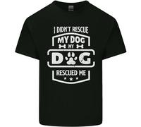 Il Mio Cane Mi Ha Salvato Maglietta Divertente Uomo Cotone