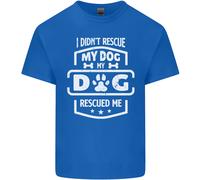 Il Mio Cane Mi Ha Salvato Maglietta Divertente Uomo Cotone