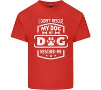 Il Mio Cane Mi Ha Salvato Maglietta Divertente Uomo Cotone