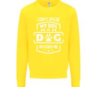 Il Mio Cane Mi Ha Salvato Maglione Divertente Per Bambini