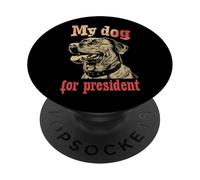 Il mio cane per le elezioni del presidente divertente politico PopSockets PopGrip Adesivo