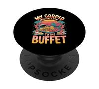 Il mio Carplo Alla Crociera A Buffet PopSockets PopGrip Adesivo