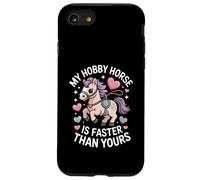 Il mio cavallo da hobby è più veloce del tuo carino pony Custodia per iPhone SE (2020) / 7/8