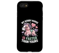 Il mio cavallo da hobby è più veloce del tuo carino pony Custodia per iPhone SE (2020) / 7/8