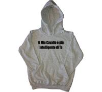 Il Mio Cavallo e Felpa con Cappuccio Bambino Simpatica