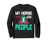 Il Mio Cavallo È più Intelligente della Gente Maglia a Manica