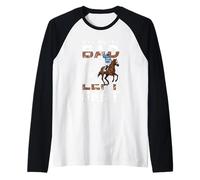 Il Mio Cavallo è Un Cattivo Ballerino Maglia con Maniche Raglan