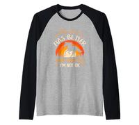 Il Mio Cavallo ha Capelli Migliori di mei Non va Bene Maglia con Maniche Raglan