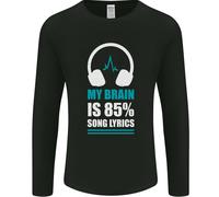 Il Mio Cervello È 85% Testo Canzone Musica Amante Uomo Maniche