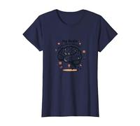 Il Mio Cervello ha troppe schede Aperte Maglietta, Donna, Navy, S