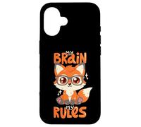 Il mio cervello Le mie regole Custodia per iPhone 16