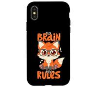 Il mio cervello Le mie regole Custodia per iPhone X/XS
