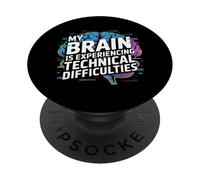Il mio cervello sta vivendo difficoltà tecniche PopSockets PopGrip Adesivo