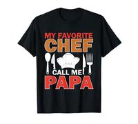 Il Mio Chef Preferito Mi Chiama papà Maglietta