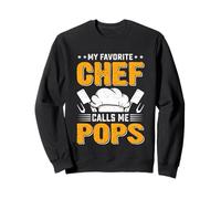 Il Mio Chef Preferito Mi Chiama Pops Felpa