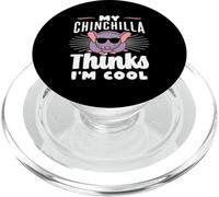 Il mio cincillà pensa che io stia bene con gli occhiali da sole PopSockets PopGrip per MagSafe