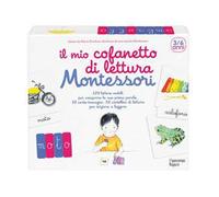Il mio cofanetto di lettura Montessori. Con Carte