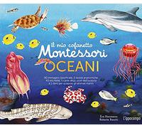 Il mio cofanetto Montessori degli oceani. Ediz. a colori. Con 90 carte degli animali. Con 5 carte degli strati dell'oceano. Con 43 etichette. Con 5 tavole anatomiche