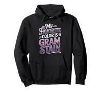 Il mio colore preferito è Gram Stain Microbiologo Felpa con Cappuccio
