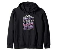 Il mio colore preferito è Gram Stain Microbiologo Felpa con Cappuccio