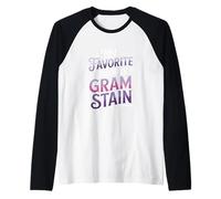 Il mio colore preferito è Gram Stain Microbiologo Maglia con Maniche Raglan