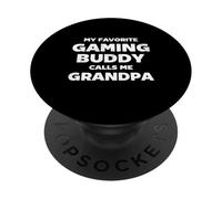 Il mio compagno di gioco preferito mi chiama nonno Videogioco Nonno PopSockets PopGrip Adesivo