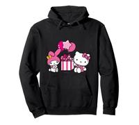 Il mio compleanno con Hello Kitty e My Melody Felpa con Cappuccio