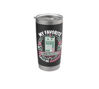 Il mio contabile preferito mi chiama nonna Bicchiere termico in acciaio inox doppia parete