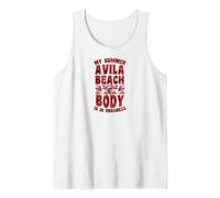 Il Mio Corpo Estivo Avila Beach è in Corso Allenamento in Palestra Canotta