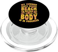 Il mio corpo estivo da spiaggia di Santa Monica è in corso palestra PopSockets PopGrip per MagSafe