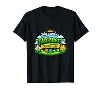 Il Mio Cortile è più Verde da Questo Lato Distintivo del Local Pride Maglietta