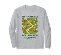 Il mio cortile è un giardino delle farfalle delle api autostradali impollinatori Maglia a Manica