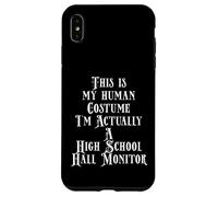 Il mio costume da umano I Am Actually A High School Monitor Kit Custodia per iPhone XS Max