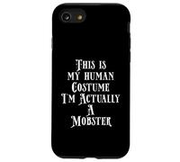 Il mio costume umano crimine mafioso costume vecchio stile mafioso Custodia per iPhone SE (2020) / 7/8