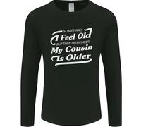 Il Mio Cousin È Anziani 30th 40th 50th Compleanno Uomo Maniche