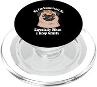 Il mio cucciolo mi capisce soprattutto quando lascio cadere croste introverse PopSockets PopGrip per MagSafe
