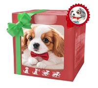 Il mio cucciolo robot realista con pelliccia morbida, il cane robot agisce come un vero cucciolo, per bambini e adulti, perfetto per feste, divertimento interattivo e compleanni. brown dog2