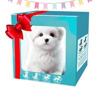 Il mio cucciolo robot realistico, cane robot intelligente 2026, giocattolo per cani che cammina e abbaia, per l'interazione di adulti e bambini B 16X12X10CM