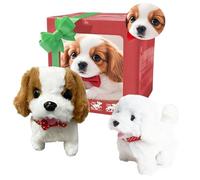 Il mio cucciolo robot realistico, cani robot interattivi di peluche per adulti, che camminano, abbaiano, scodinzolano e si comportano come un vero cucciolo. A