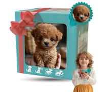 Il Mio Cucciolo Robot Realistico, Cuccioli Robot Realistici Che Camminano, Cani Robot Che Si Comportano Come Cani Veri, Cane Robot con Intelligenza Artificiale Che Cammina, per Regali di Compleanno 1