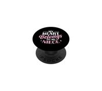 Il mio cuore appartiene a mia nipote PopSockets PopGrip Adesivo