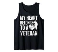 Il Mio Cuore appartiene a Un Cuore di Soldato Militare veterano Canotta